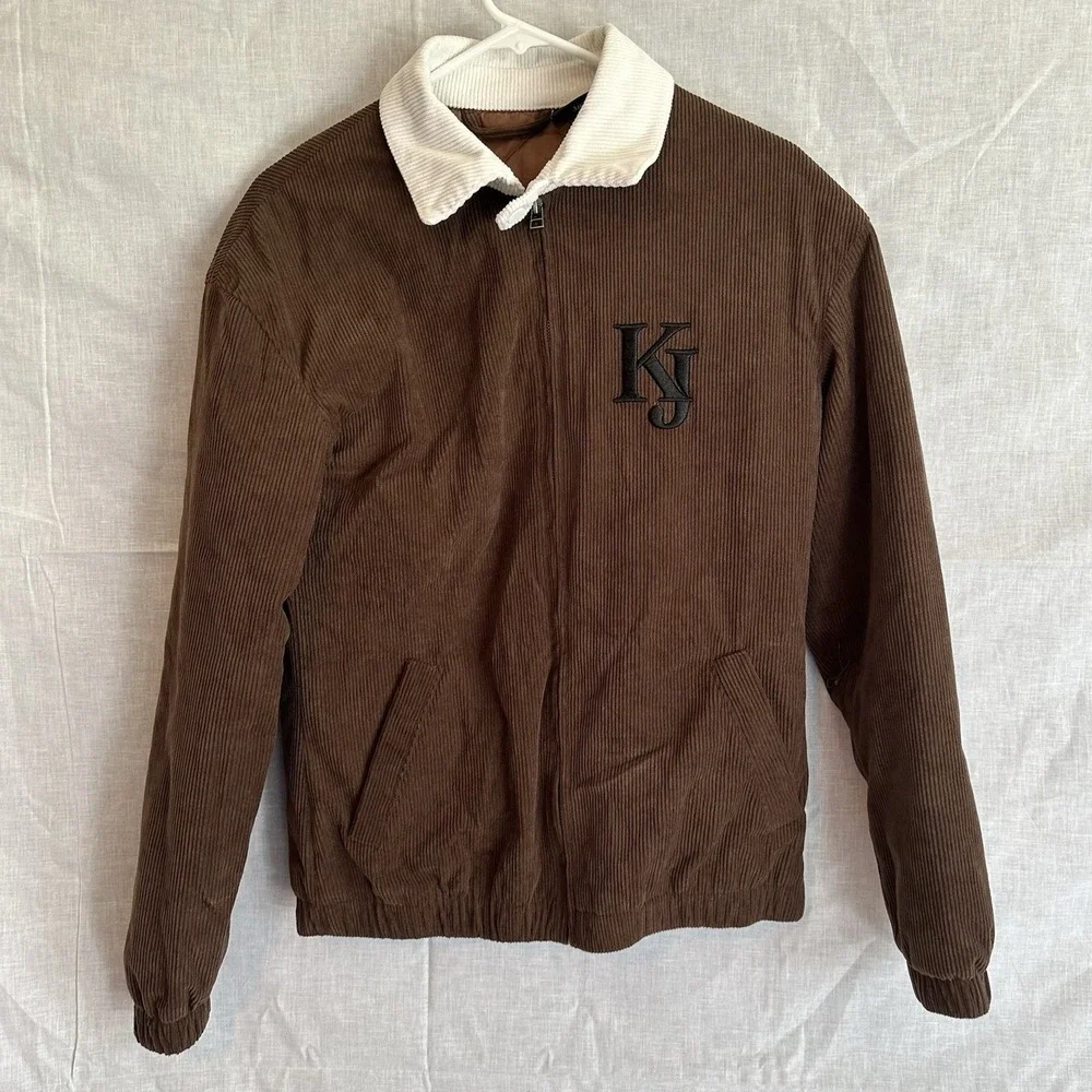 Men's Karl Jacob's Corduroy Full Zip Jacket | Size Small